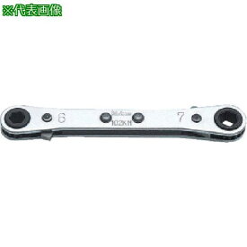 ■Ko-ken ラチェットスパナ 対辺8×10mm〔品番:102KM8X10〕【8117857:0】[送料別途見積り][掲外取寄][店頭受取不可]