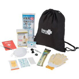 ■KAKURI 緊急避難セット ECN-400〔品番:4192〕【8199008:0】[送料別途見積り][掲外取寄][店頭受取不可]