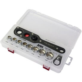 ■アネックス オフセットアダプター ソケットセットS2〔品番:AOA19S2〕【8285034:0】[店頭受取不可]