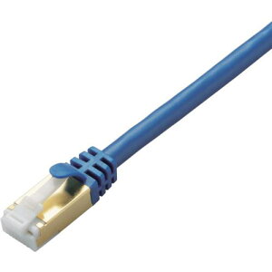 ELECOM c̐܂ȂLANP[u CAT7 10m ^bNu[ki:LDTWSTBM100ly8288871:0z[Xs]