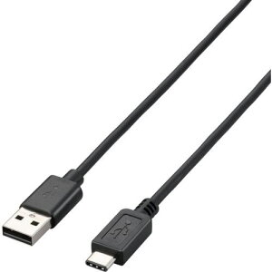 ��ELECOM USB2.0�P�[�u�� A-�^�C�vC �m�[�}�� 1m �u���b�N�k�i��:U2CAC10BK�l�y8288925:0�z[�X�����s��]