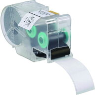 ■PANDUIT 熱転写ハンディプリンタ用セルフラミネートラベル ビニル 白 印字部縦12.7mmx横25.4mm 200枚入…