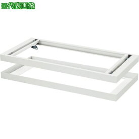 ■DAISHIN 壁面収納庫 ダブルベース W800 ホワイト〔品番:V845B1W〕【8569663:0】[送料別途見積り][法人・事業所限定][外直送][店頭受取不可]