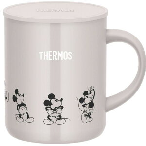【即納在庫品】 サーモス(THERMOS) 真空断熱マグカップ 350ml JDG-351DS WBE 保温 保冷 ミッキー ディズニー フタつき おしゃれ かわいい 軽量 グレー マグ ステンレス