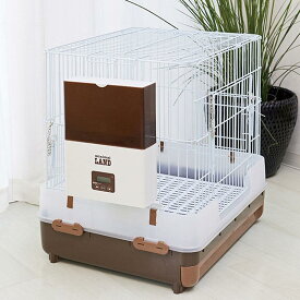 【即納在庫品】 ミニマルランド うさぎの安心オートフィーダー 給餌器 薄型 2WAY 電池式 アダプター電源 大容量タンク ペレット フードタイマー ウサギ うさぎ オートフィーダー フェレット マルカン 特価