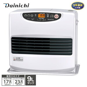 【即納在庫品】 ダイニチ 石油ファンヒーター FW-66L5W ムーンホワイト 木造17畳 コンクリート23畳 9Lタンク
