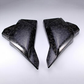 ハーレー 2024以降 ツーリング ドライカーボン・サイドカバーセット (フォージド/艶消し) スピードラ