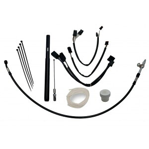 ★エントリーでポイント10倍!!★ 202以降 ロードキングスペシャル 16インチハンドル用 イージーインストールキット (ブラック) ファットバガー