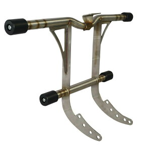 ハーレー M8ソフテイル 2ステップ ハイウェイクラッシュバー ステンレス