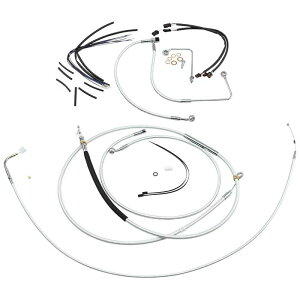 ハーレー 2017〜2020 ストリートグライド、エレクトラグライド ハンドルバークイックインストールキット 15〜17インチ用 (スターリングクロマイト) マグナム