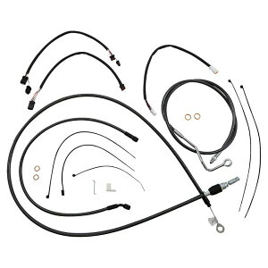 ハーレー 2021〜2022 ロードキング ハンドルバークイックインストールキット 15〜17インチ用 (ブラックパール) マグナム