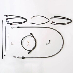 ハーレー 2021〜2023 ストリートグライド、エレクトラグライド ハンドルバークイックインストールキット 15〜17インチ用 (カーボンファイバー) マグナム