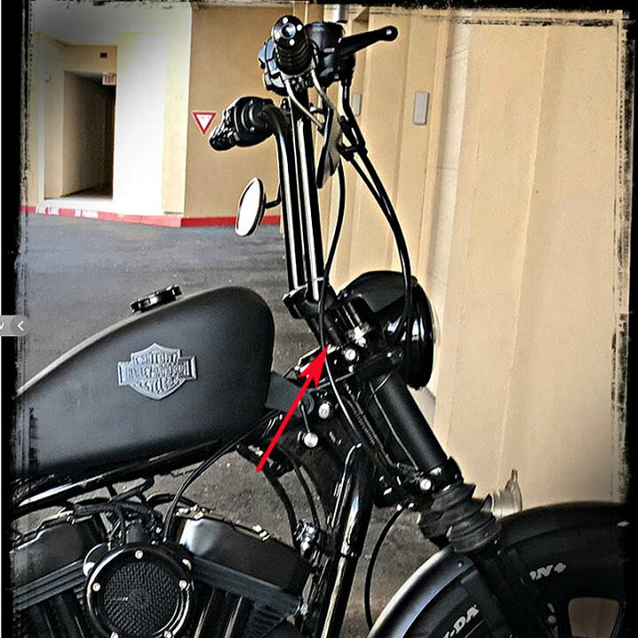 楽天市場】【DK-Custom】 ハンドルバー ライザーエクステンション 1 