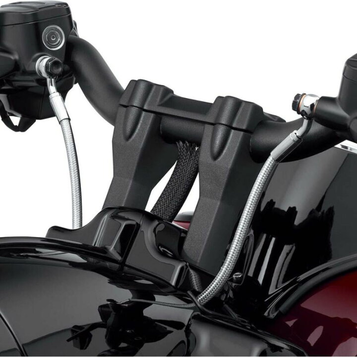 楽天市場】【純正】トール ハンドルバーライザー ブラック 1.25インチ 