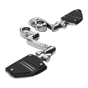 ★エントリーでポイント10倍!!★ 【CIRO】ミニツインレール ハイウェイペグ ロングマウント クローム C60505