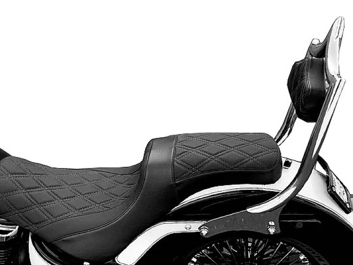 楽天市場】M8ソフテイル エルレイ デタッチャブル バックレスト 
