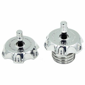 2018以降ソフテイル P16 MXベント ガスキャップセット ポリッシュ 【POWERPLANT】P16PRTCAPPOLM8