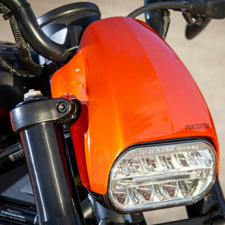 楽天市場】ハーレー・Sportster S用ヘッドライトフェアリング 【Ricks 