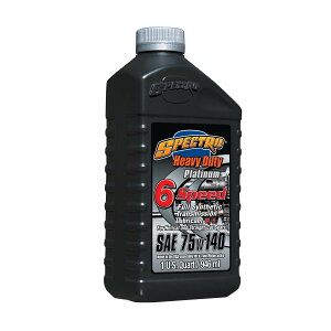 ySPECTROz Heavy Duty Platinum 6-Speed gX~bV MAIC SAE 75W-140@582-05001