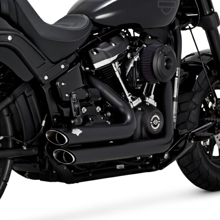 ソフテイルVANCE & HINES なりすまし ショートショットマフラー