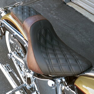 2000�`2017 FLST/C/N/F ���{���o�[ �G���O���[�u FastBack 2�A�b�v�V�[�g �_�u���_�C�A�����h�X�e�b�` �yCMC�zSFTSEAT17-ENGBLKDD