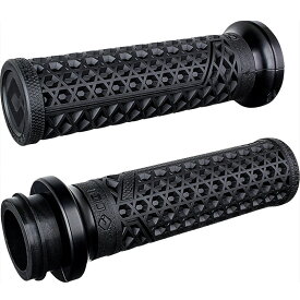 VANS Vツインロックオングリップ 電子制御スロットル用 ブラック 【ODI】V31VHTWB-MB