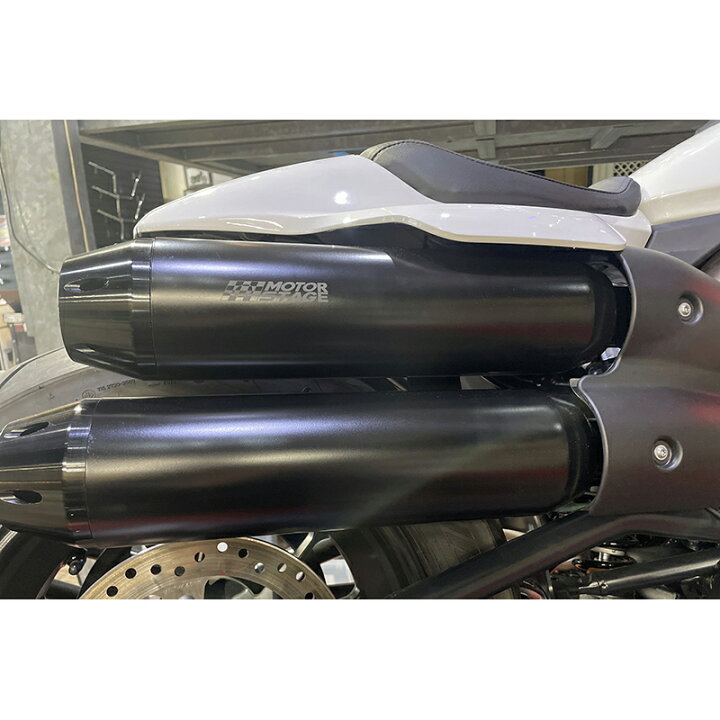 楽天市場】スポーツスターS BPM V-SPEED ブラス・スリップオンマフラー 