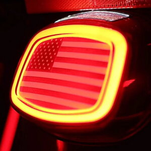 TRACER US�t���b�O LED�e�[�����C�g ���C�Z���X�����t�� ���b�h �yKuryakyn�z2924