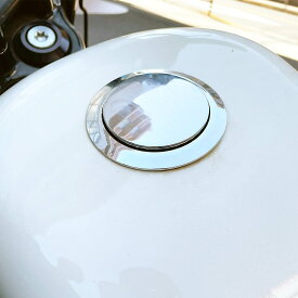 スポーツスター ポップアップ フュエルキャップ 2.1、4.5ガロンタンク用 クローム 【MCS】505112