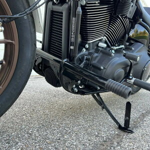 ★エントリーでポイント10倍!!★ 【Hog Workz】 ハイウェイクラッシュバー ブラック FXBB、FXLR、FXST HW157192