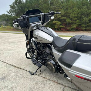 KST Kustoms PATRIOT BAGGER 1.5�C���`�a �n���h���o�[ 14�C���` (�O���X�u���b�N) �y�X�g���[�g�O���C�h�z