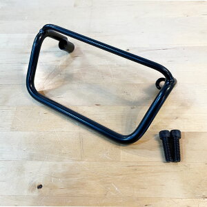 PODEROSA サドルバッグサポート 左用 (ブラック) 【M8 ソフテイル ファットボブ、ストリートボブ、スタンダード】LSPT-FXBB-B