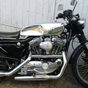 【OMEGA RACER】 Road Racer ポリッシュアルミタンク 2004〜2006スポーツスター KMT31-0406-P