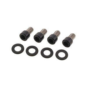 �n�[���[ �u���C�N�A�E�g �t�����g�t�F���_�[�{���g�Z�b�g (�O���X�u���b�N)�yScrews4Bikes�z