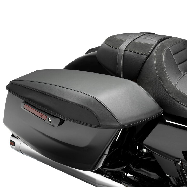 楽天市場】ハーレー純正 Saddlebag Lid Bra サドルバッグリッドカバー 