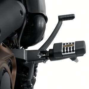 ★エントリーでポイント10倍!!★ ハーレー純正 スポーツスターS、FXBB、FXST、FXLR、FXLRS 66 Collection ライダーフットペグ ブラック 50502149