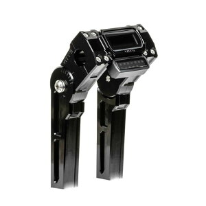 FXBB/S、FXLRST アジャスタブル ライザー 8インチ ブラック 1-1/8インチハンドル用 Vitys Design (ビティーズデザイン)