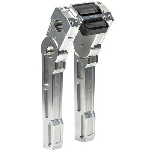 ★エントリーでポイント10倍!!★ FXBB/S、FXLRST アジャスタブル ライザー 10インチ シルバー 1-1/8インチハンドル用 Vitys Design (ビティーズデザイン)