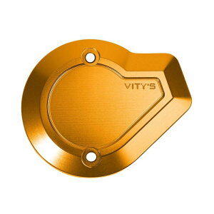 ★エントリーでポイント10倍!!★ 2025以降 ツーリング、ソフテイル スムース タイマーカバー ゴールド Vitys Design (ビティーズデザイン)