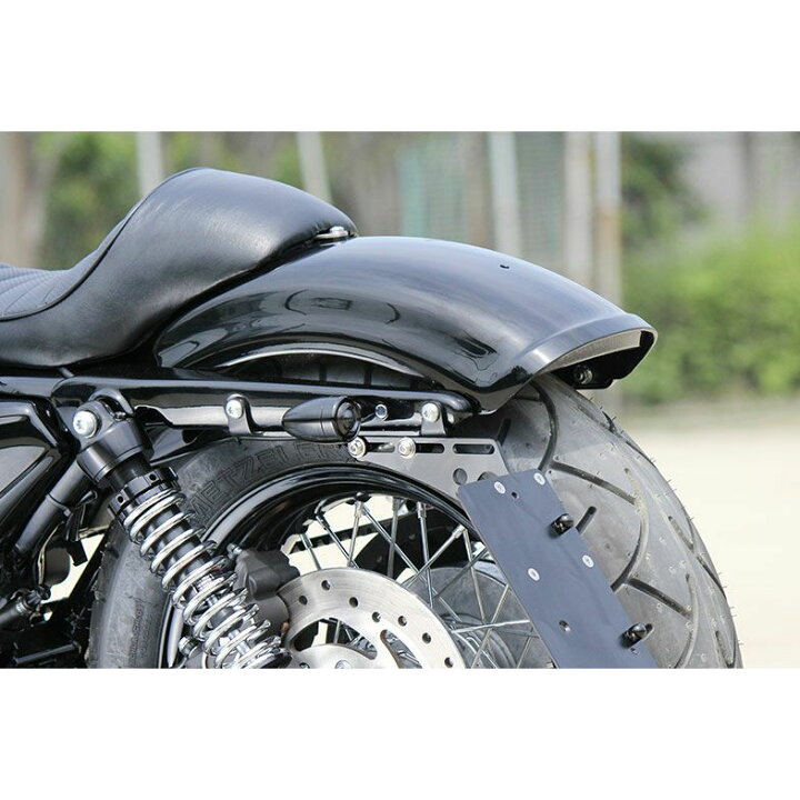 楽天市場】【GLEAMING WORKS】ショートリブフェンダー ブラック塗装 