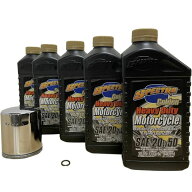 SPECTRO Heavy Duty Golden Semi-Synthetic(部分合成油) エンジンオイル交換セット SAE 20W-50