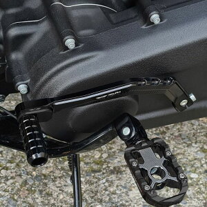 ★エントリーでポイント10倍!!★ レブフィニ Wheelie シフトレバー (ブラック) M8ソフテイル