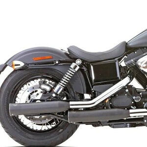 FALCON ダブルグルーブ スリップオンマフラー (ブラック) 2006〜2017 ダイナ