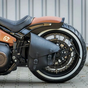 ★エントリーでポイント10倍!!★ サンダーバイク 3-1ウィンカー付・ショートリアフェンダーキット 180mmタイヤ対応 2025以降 ソフテイル