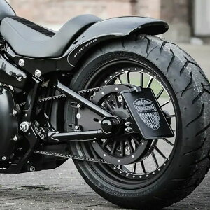 ★エントリーでポイント10倍!!★ サンダーバイク スチールリアフェンダーキット (3-1テールライト付) 2025以降 ソフテイル