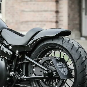 ★エントリーでポイント10倍!!★ サンダーバイク スチールリアフェンダーキット (ウィンカー&テールライト付) 2025以降 ソフテイル