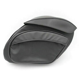 Leather Pros レトロシリーズ V4 デタッチャブル サドルバッグ 本革 FXR用