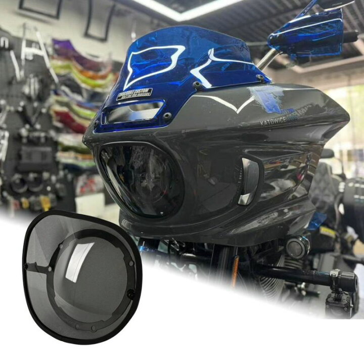 楽天市場】ローライダーST ヘッドライトプロテクトカバー スモーク 