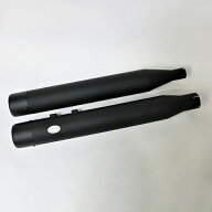 ベルズパフォーマンスマフラー JMCA 車検対応 (ブラック/ラウンド) 2021〜2023 ロードグライド、ストリー…
