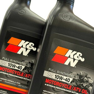 K&N ���w�����G���W���I�C�� 10W-40 1�N�I�[�g